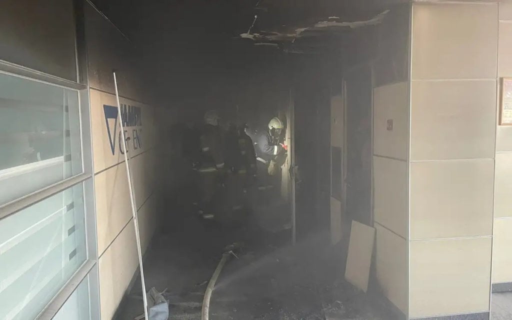Алматыда бизнес орталық өртенді