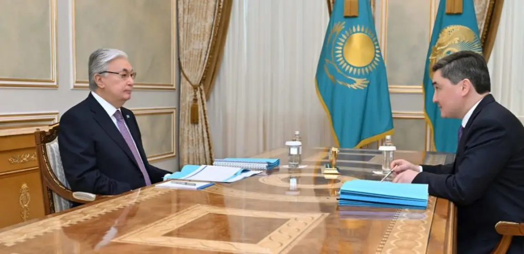 Президент Премьер-Министр Олжас Бектеновті қабылдады