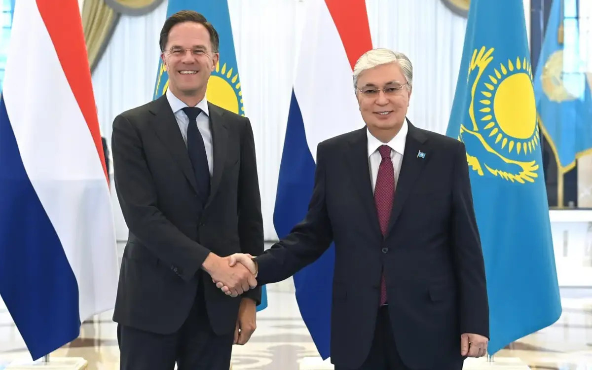 Нидерланд Корольдігінің Премьер-министрі Марк Рютте жұмыс сапарымен Қазақстанға келді