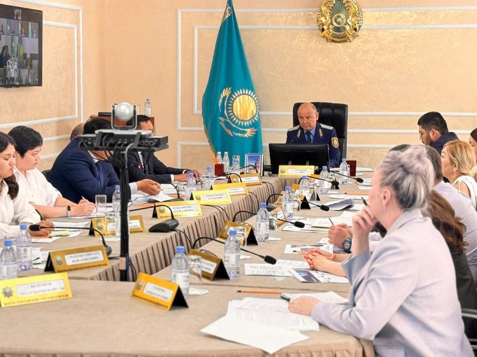 Жол қауіпсіздігі мәселелері жөніндегі ведомствоаралық жұмыс тобының кезекті отырысы