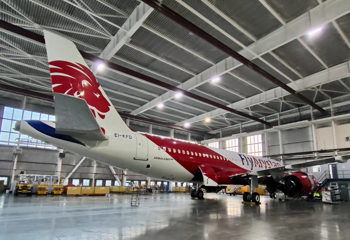 FlyArystan Тулузадағы Airbus зауытынан жаңа A320 ұшағын қарсы алды