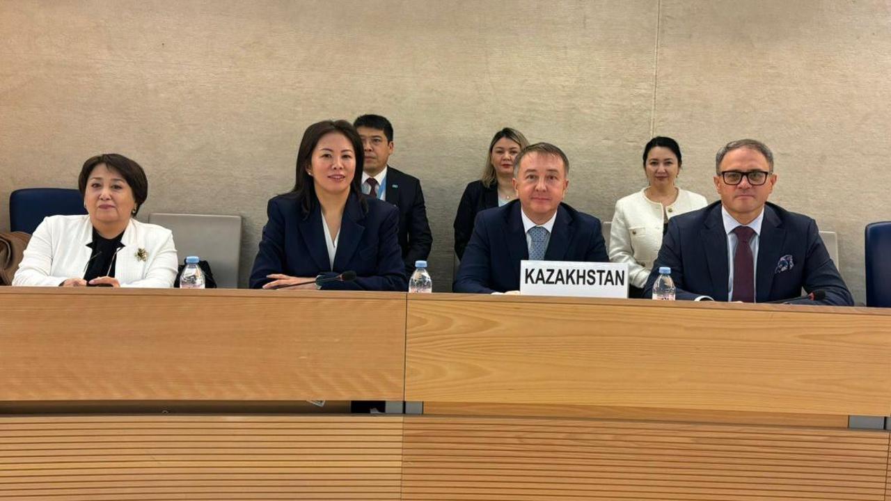 ҚР Әділет министрі Ерлан Сәрсембаев БҰҰ Кеңесінің Женевадағы 48-сессиясында баяндама жасады