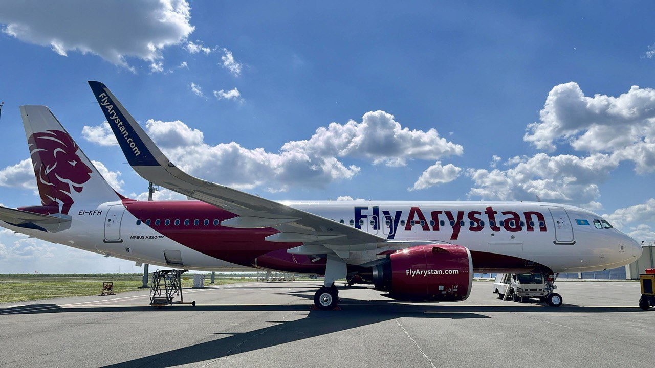 FlyArystan әуе флоты жаңа Airbus A320 ұшағымен толықты