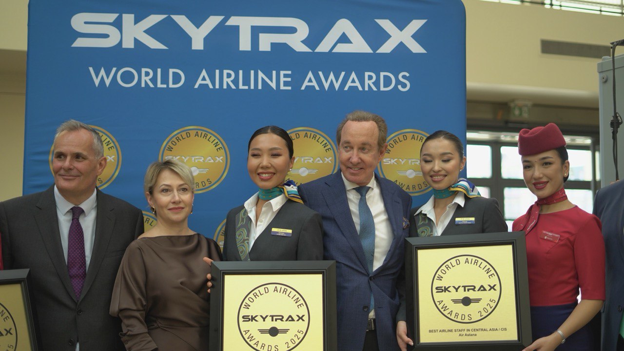 Air Astana World Airline Awards 2025 көрмесінде аймақтың үздік әуе компаниясы атанды