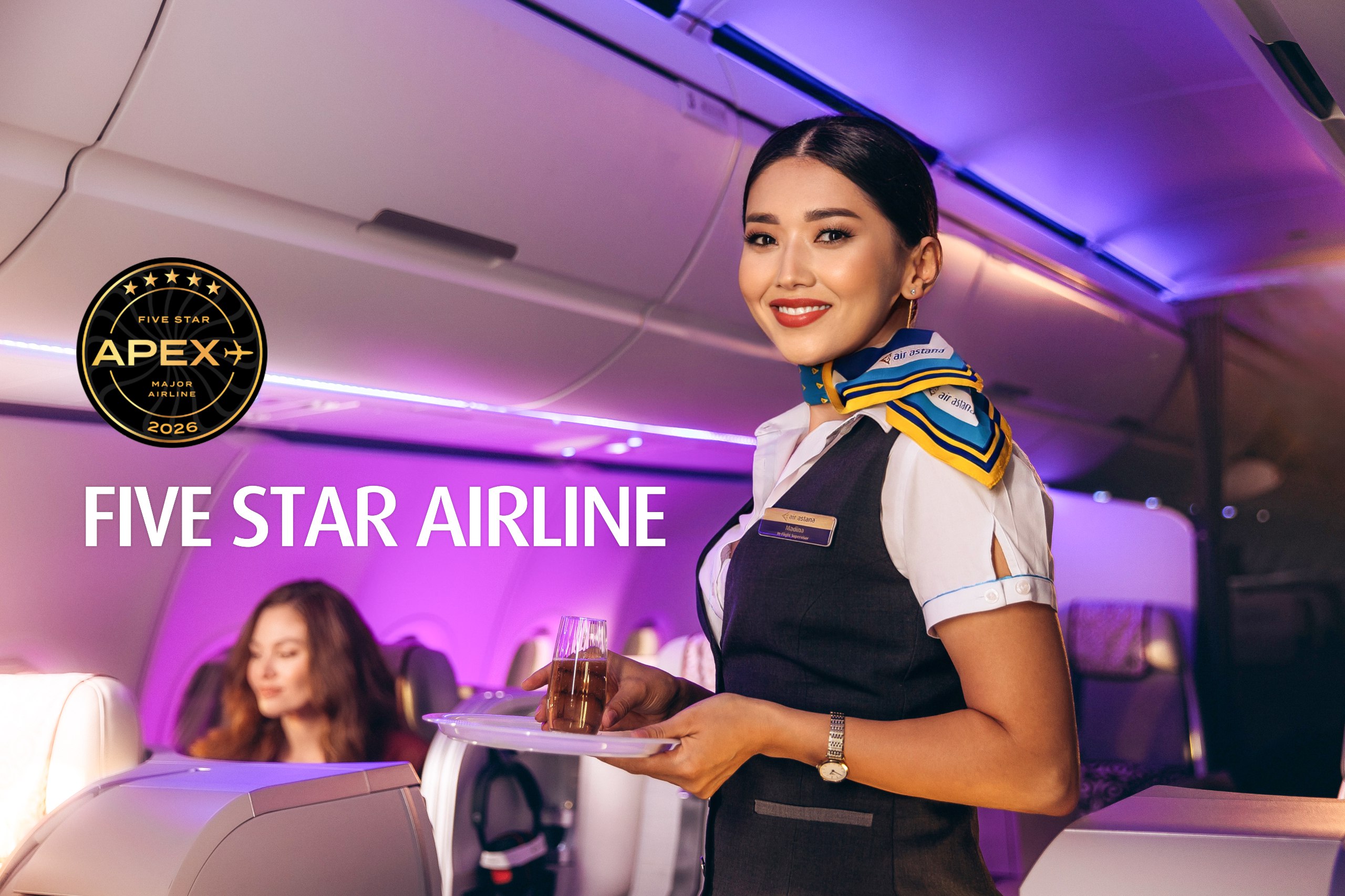 Air Astana APEX бес жұлдызды әуе компаниясы деп танылды