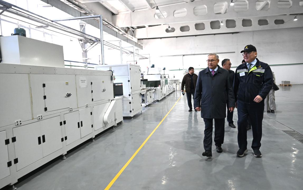 Жетісуда аккумулятор батареяларының жаңа түрі өндіріле бастады
