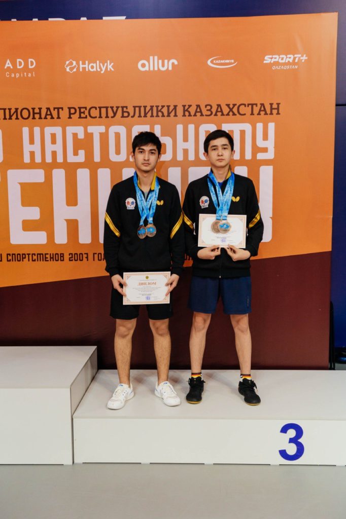 Nomad Academy шәкірттері үстел теннисінен ел чемпионатында топ жарды