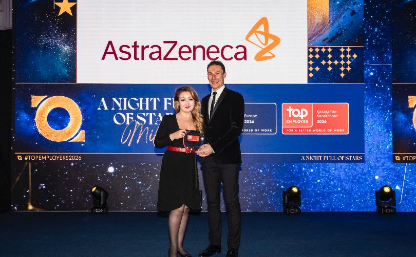 AstraZeneca үшінші жыл қатарынан Қазақстандағы үздік жұмыс беруші болып танылды