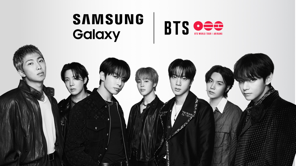 Samsung BTS WORLD TOUR ‘ARIRANG’ турнесіне Galaxy көмегімен қолдау көрсетеді