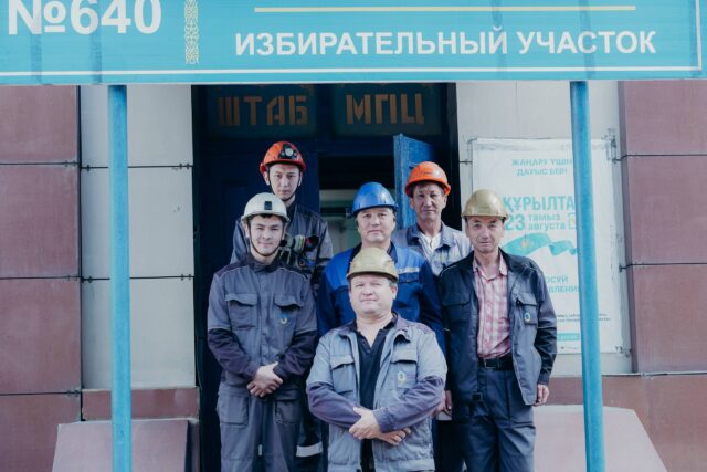 «Қазақмыс» еңбек ұжымдары мен еңбек әулеттері дауыс беруге қатысуда