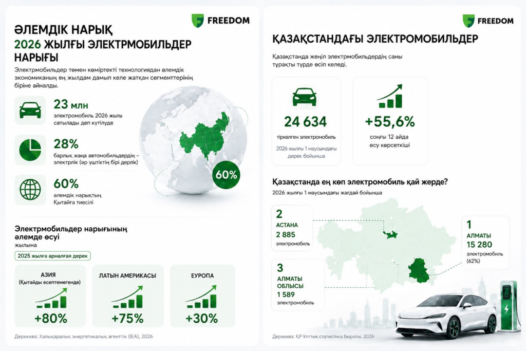 Иллюстрация — Инвесторлар қандай автомобильдерді таңдайды