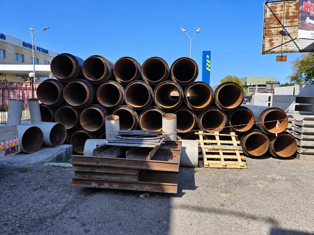 Талдықорғанда Ұлттық жоба аясында Жансүгіров көшесіндегі 3,5 шақырым жылу желілерін қайта жаңарту аяқталды