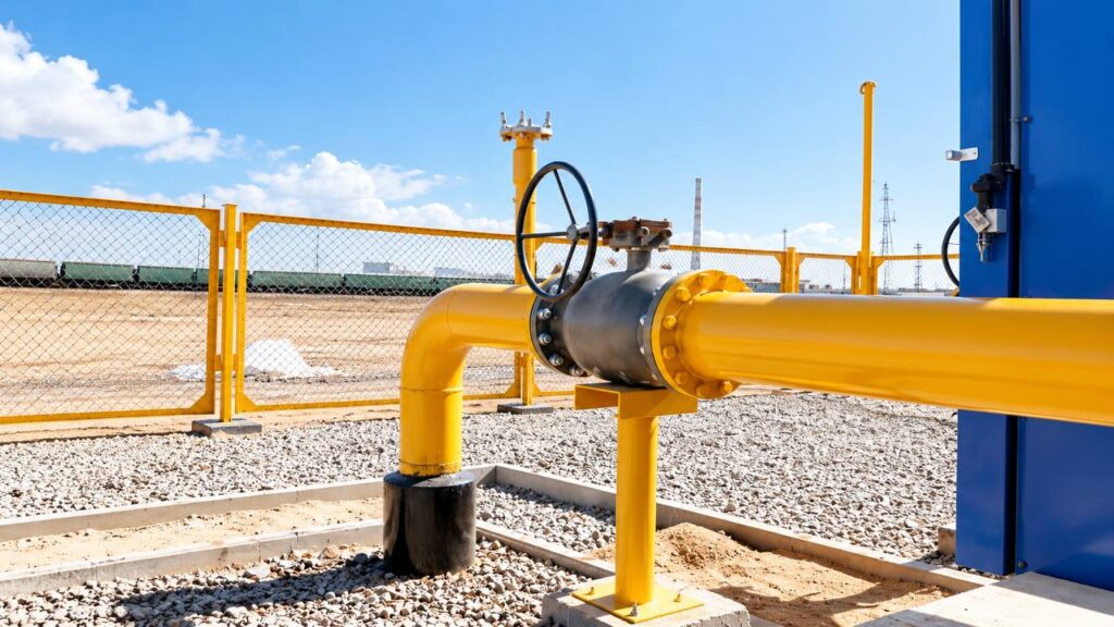 Жезқазған мыс балқыту зауытында жеке газ реттеу пункті салынды